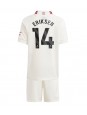 Manchester United Christian Eriksen #14 Dječji Rezervni Dres kompleti 2023-24 Kratak Rukavima (+ kratke hlače)